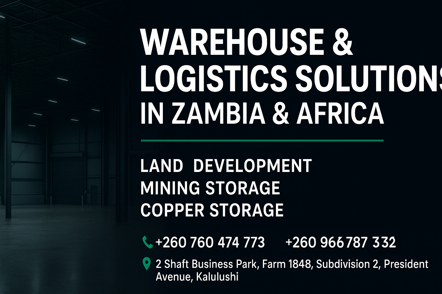 Kalulushi Storage Space Pine Investment Ltd